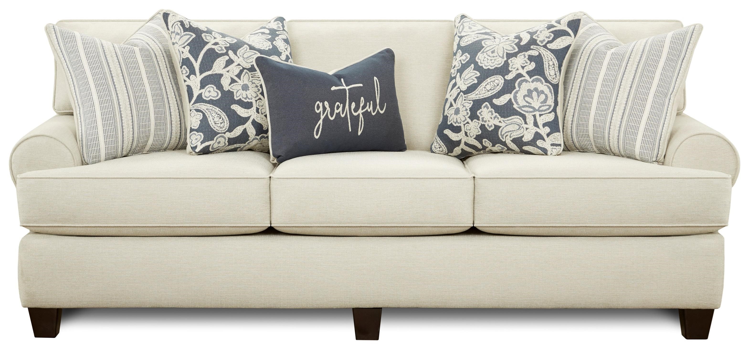 Oatmeal online colored couch